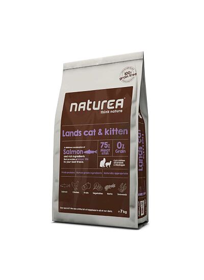 Naturea Lands Cat & Kitten 7Kg