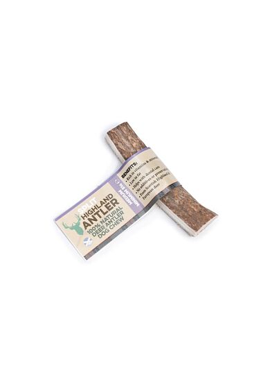 Nova Dog Highland Antler Chews Φυσικό Split Κέρατο Ελαφιού για Σκύλους (51 80gr)/Medium