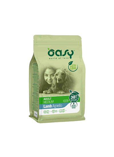 Oasy Adult Medium Breeds Lamb 12Kg