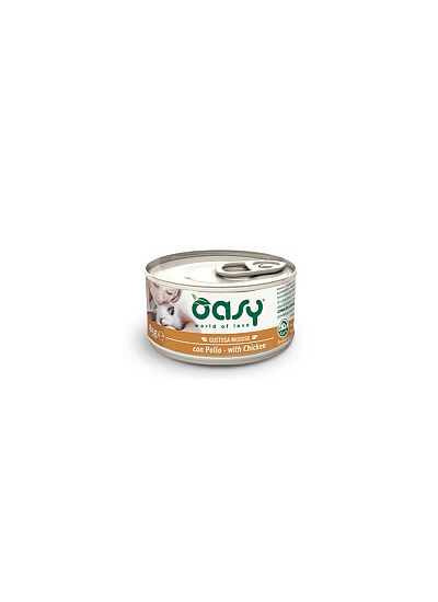 Oasy Grain Free Cat Adult Mousse Κοτόπουλο 85gr