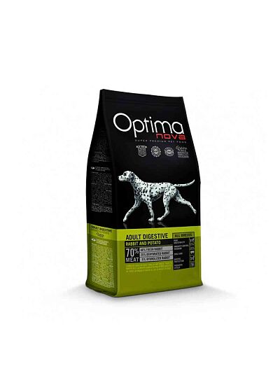 Optima Nova Grain Free Adult Digestive Rabbit & Potato 12Kg