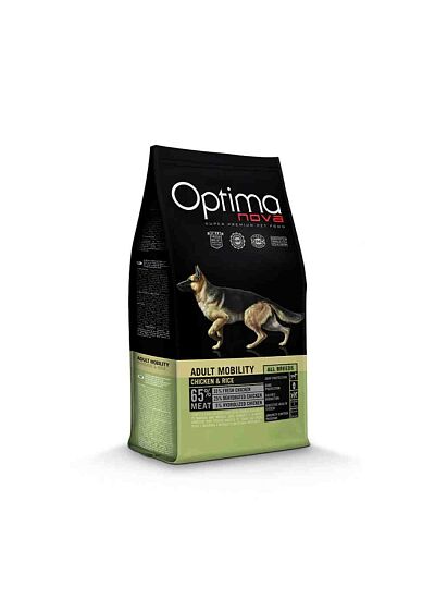 Optima Nova Low Grain Adult All Breeds Mobility Chicken & Rice 2Kg