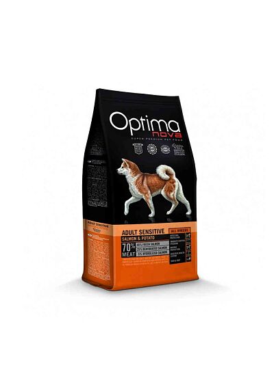 Optima Nova Grain Free Adult Sensitive Salmon & Potato 12Kg