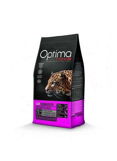 Optima Nova Low Grain Cat Adult Exquisite Chicken & Rice 2Kg