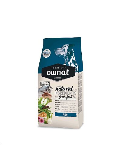 Ownat Classic Low Grain Dog Fish 4Kg