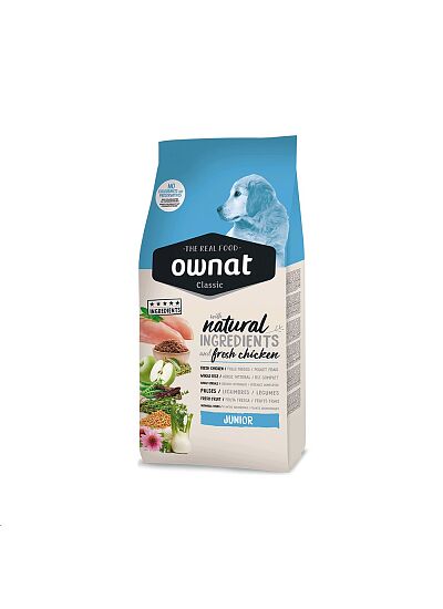 Ownat Classic Low Grain Dog Junior 12Kg