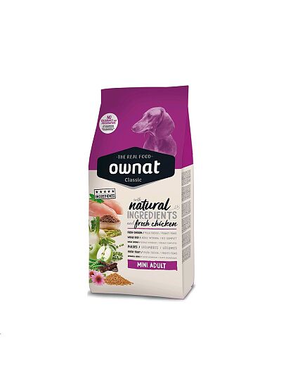 Ownat Classic Low Grain Dog Mini Adult 4Kg