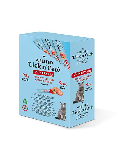 Wellfed Lick N Care Λιχουδιά Υποστήριξης Ουροποιητικού (15gr)