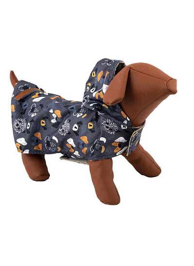 Woofmoda Αδιάβροχο Μπουφάν Για Σκύλους Με σχέδιο Σκυλάκια