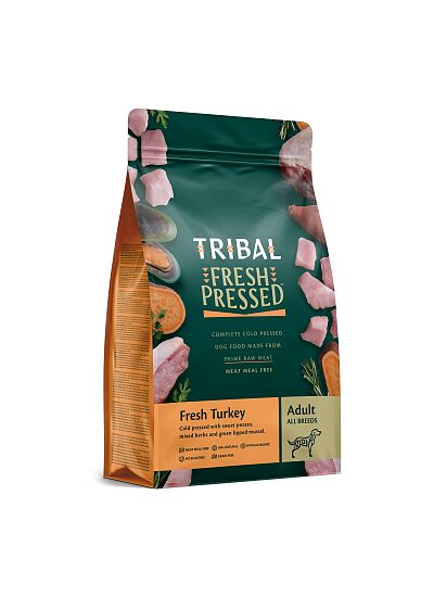 Tribal Fresh Pressed Adult Turkey 12kg