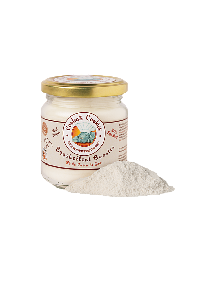 Cooka's Cookies Calcium Booster Σκόνη από Τσόφλι Αυγού 180γρ
