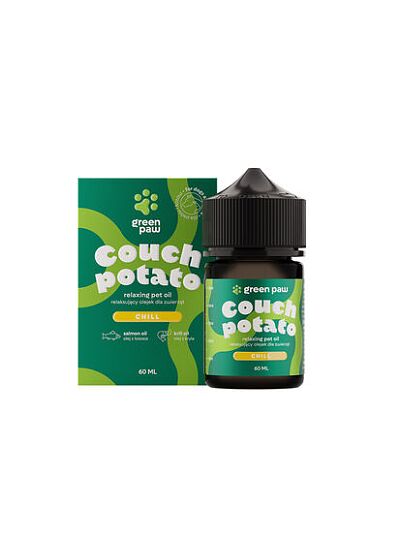 Green Paw Couch Potato Χαλαρωτικό Έλαιο Κατοικίδιων 60ml