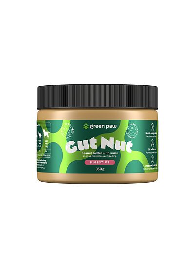 Green Paw Gut Nut Φυστικοβούτυρο για Κατοικίδια με Ινουλίνη 350g