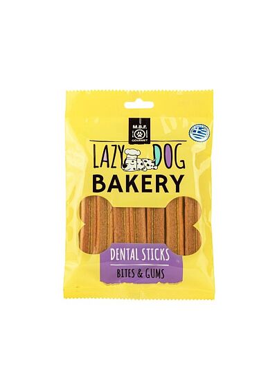M.B.F. Gourmet Lazy Dog Bakery Dental Sticks Φυστικοβόυτυρο 130gr