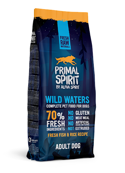Primal Spirit 70% Wild Waters 12Kg