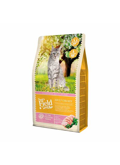 Sam's Field Low Grain Cat Adult Chicken 2.5Kg