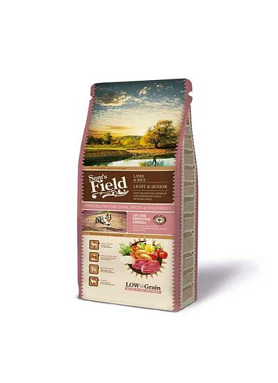 Sam's Field Low Grain Light Senior Lamb & Rice 2.5Kg